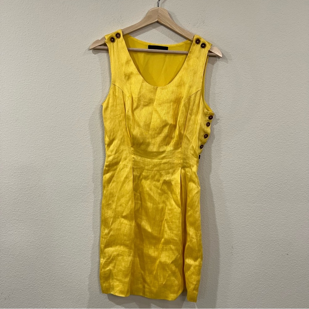 Jenni Kayne Pinafore Dress in marigold